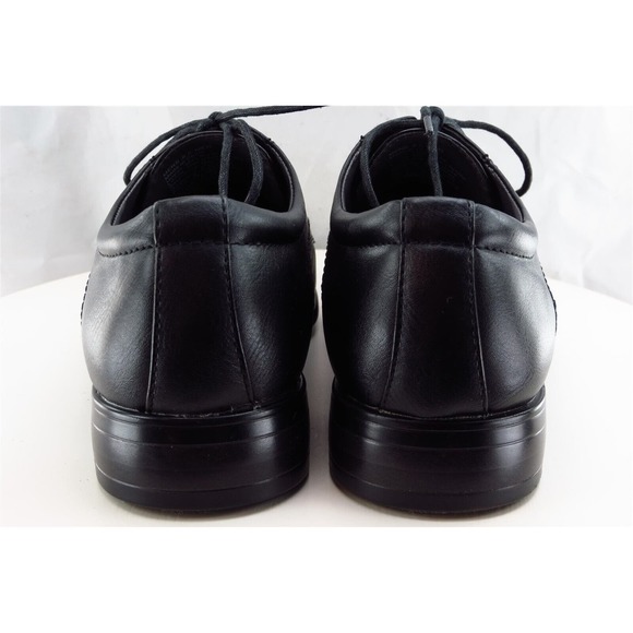 Apt. 9 Size 8.5 M Black Derby Oxfords Synthetic Men - Picture 5 of 8